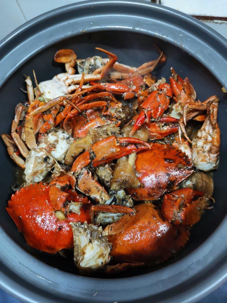 美味鸡煲蟹/鸡焖蟹煲