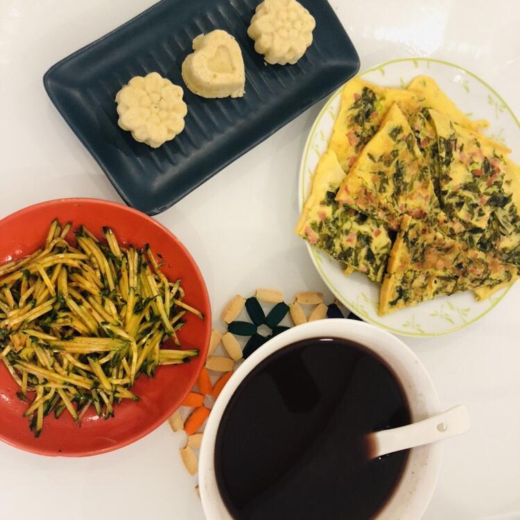 早餐系列•紫菜蛋饼