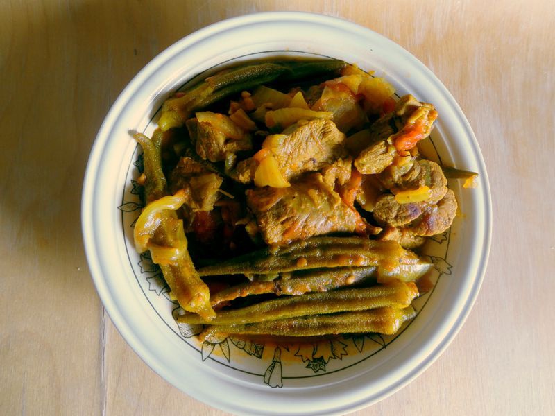 波斯炖秋葵 （Persian Okra Stew）