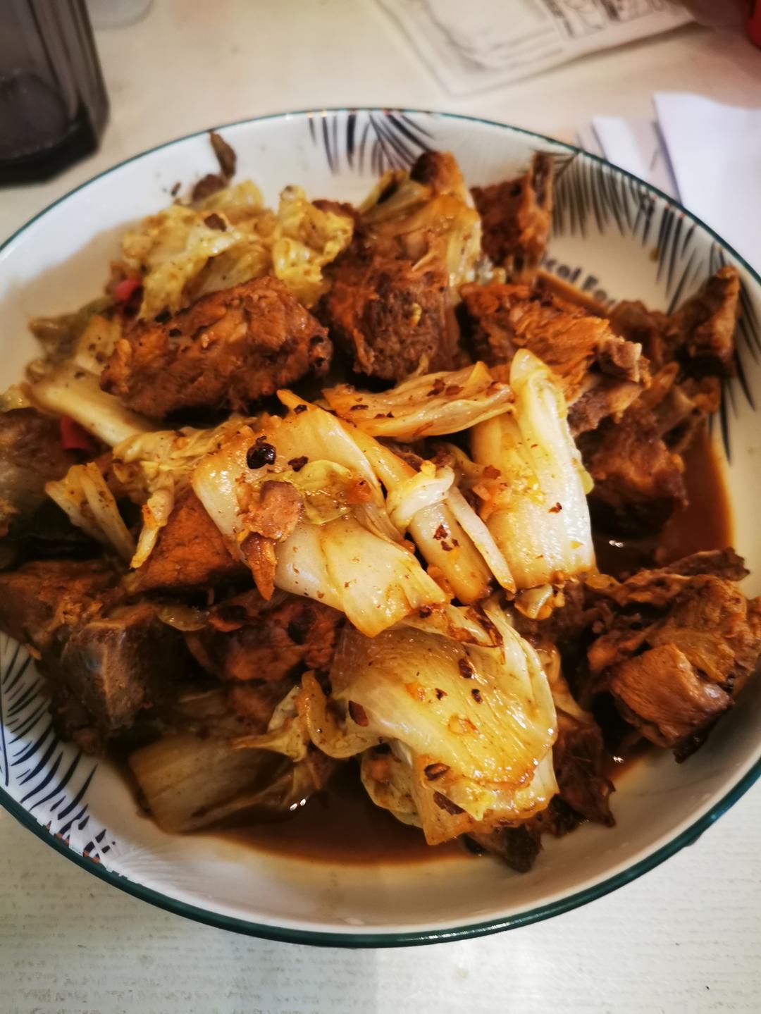 小羽私厨之排骨烧白菜