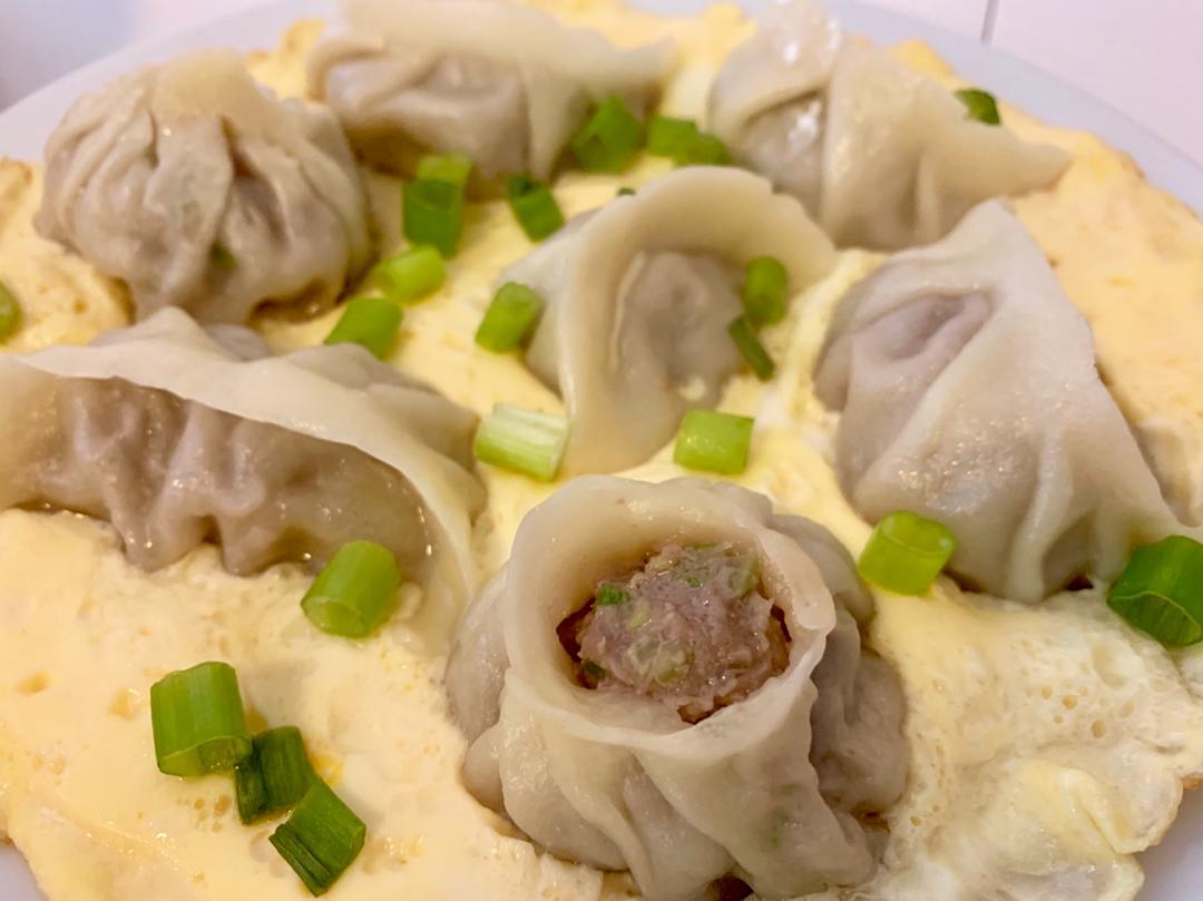 懒人快手抱蛋煎饺