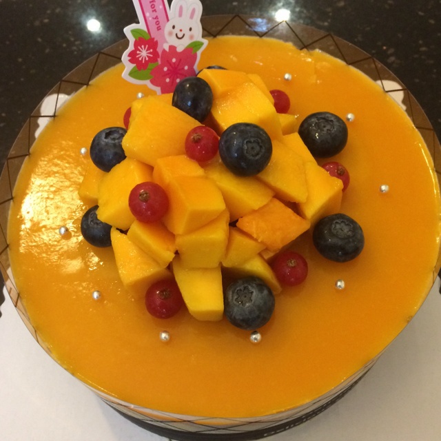 芒果芝士蛋糕