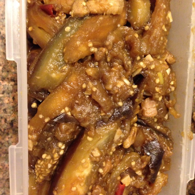 酱烧茄子