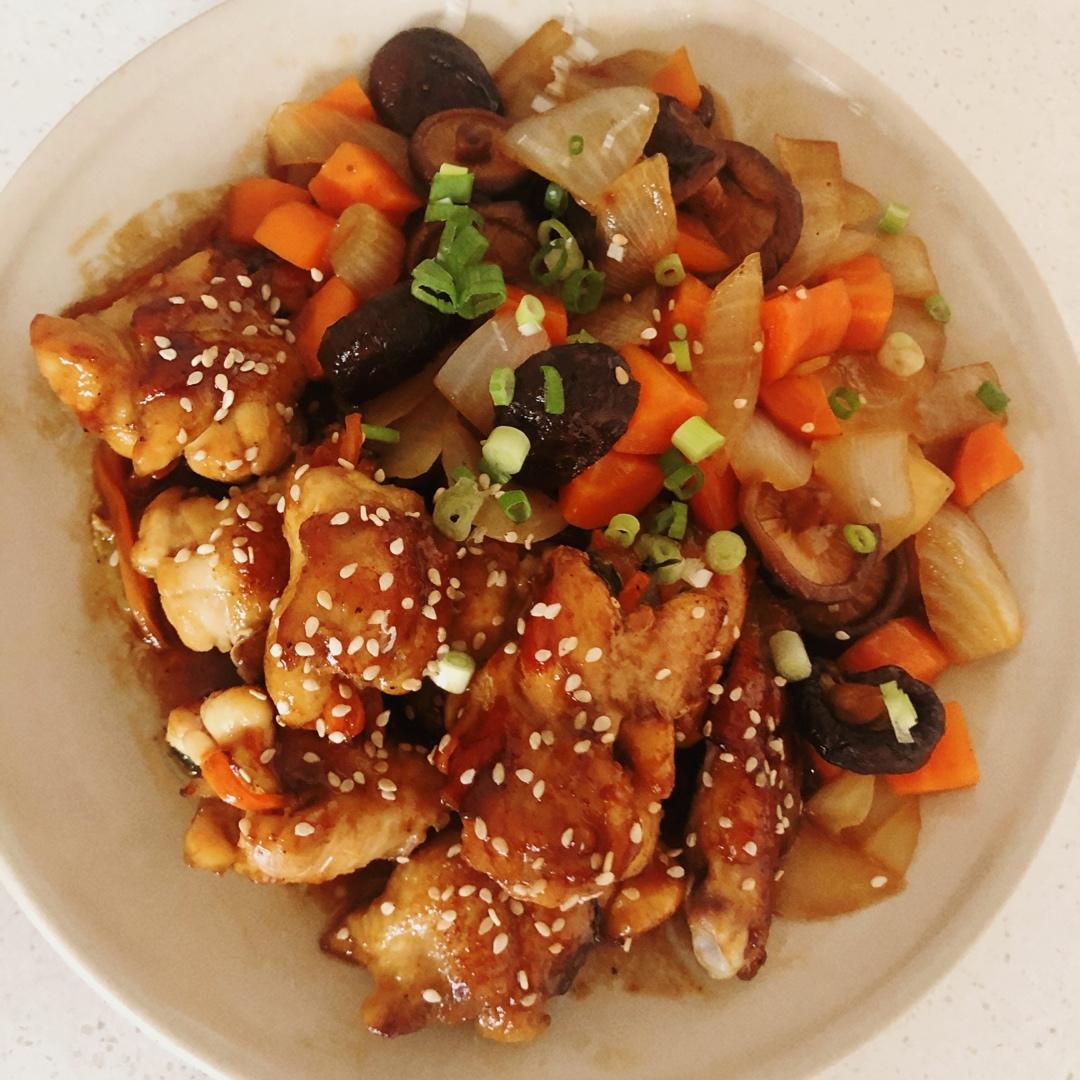 照烧鸡腿饭
