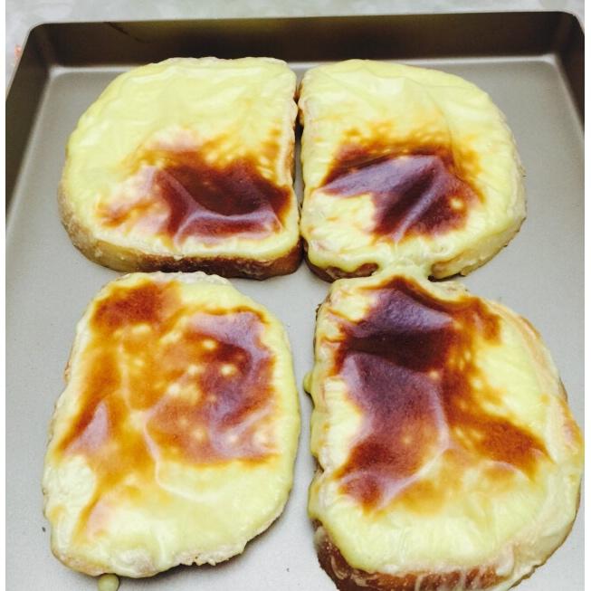 乳酪厚片（消耗吐司，奶油奶酪）