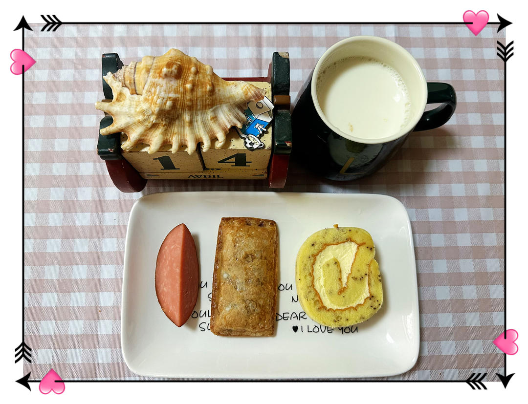 孩子学生上学早餐打卡进行中(第二贴）🍛🥛～