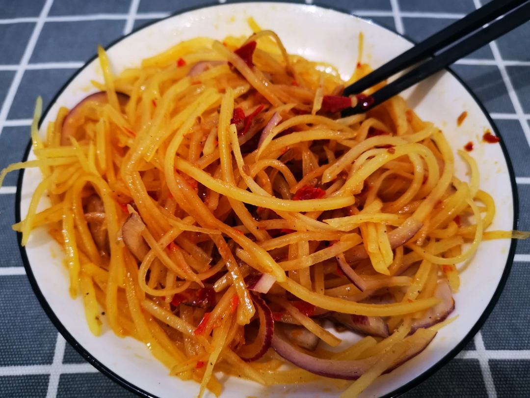 凉拌土豆丝