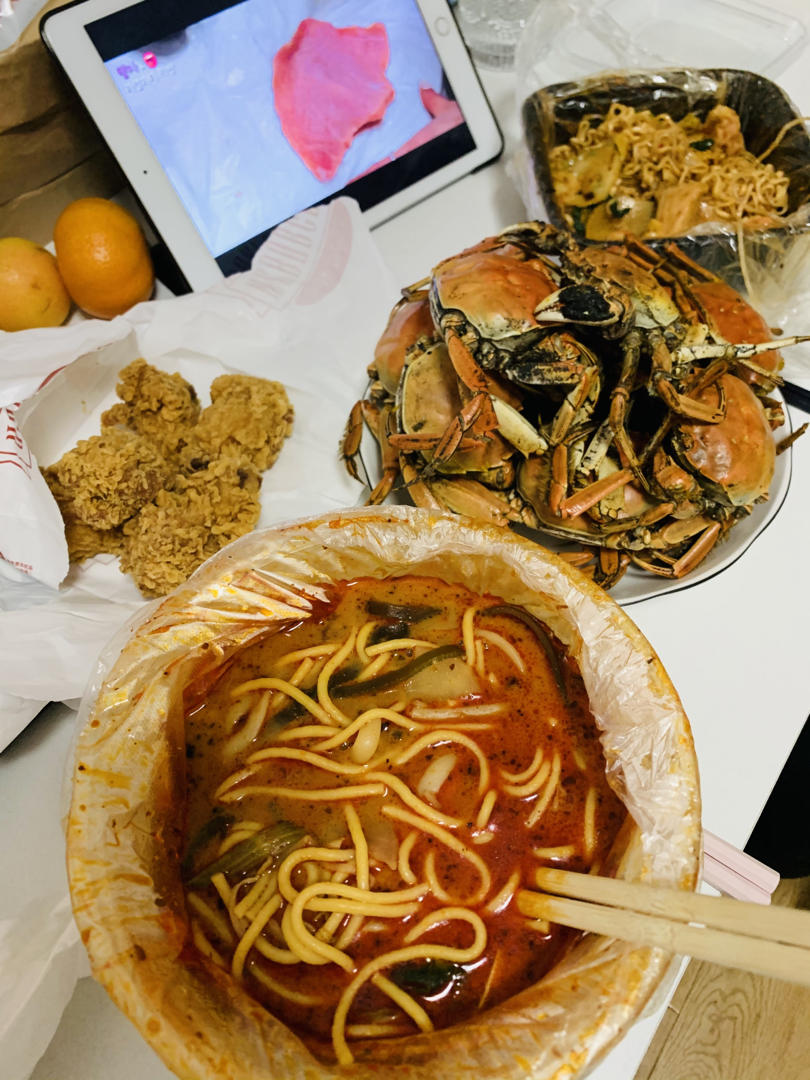 晚餐打卡