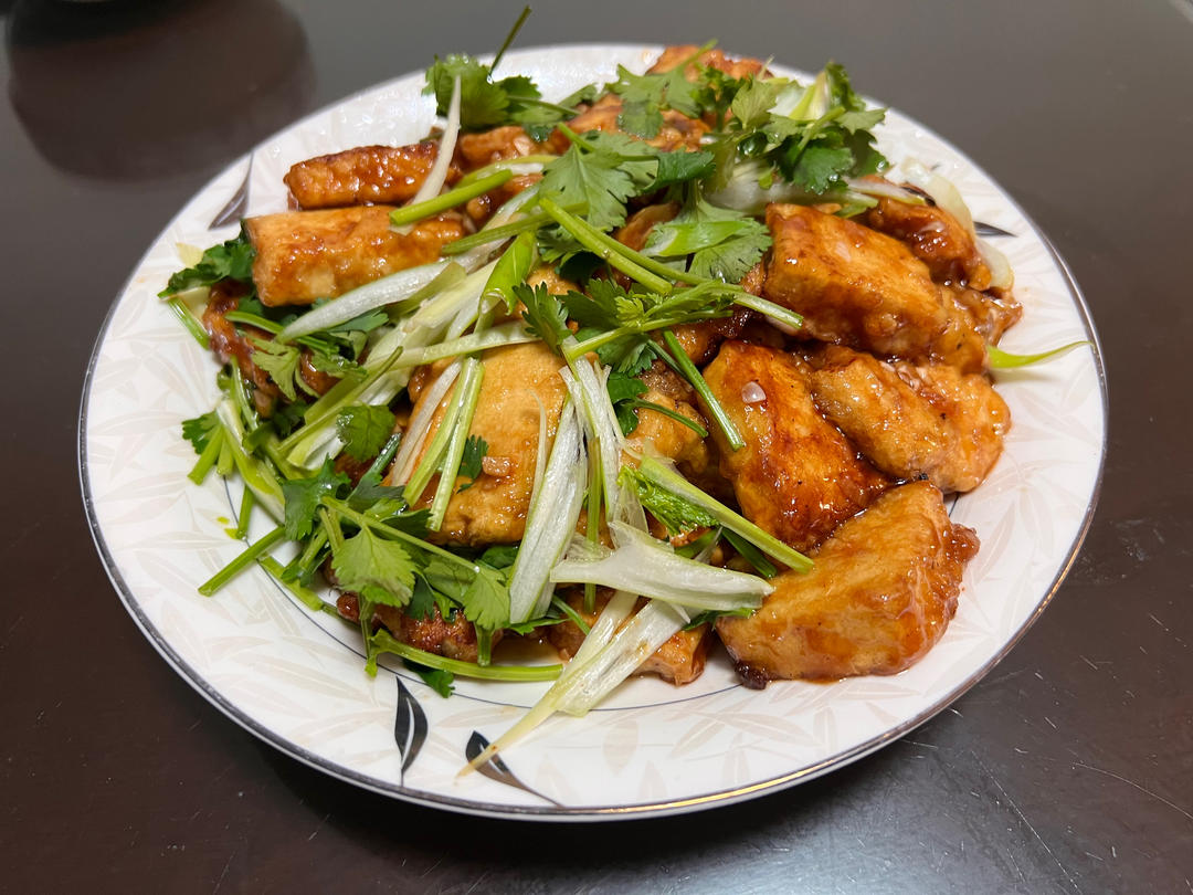 无敌好吃的香煎豆腐