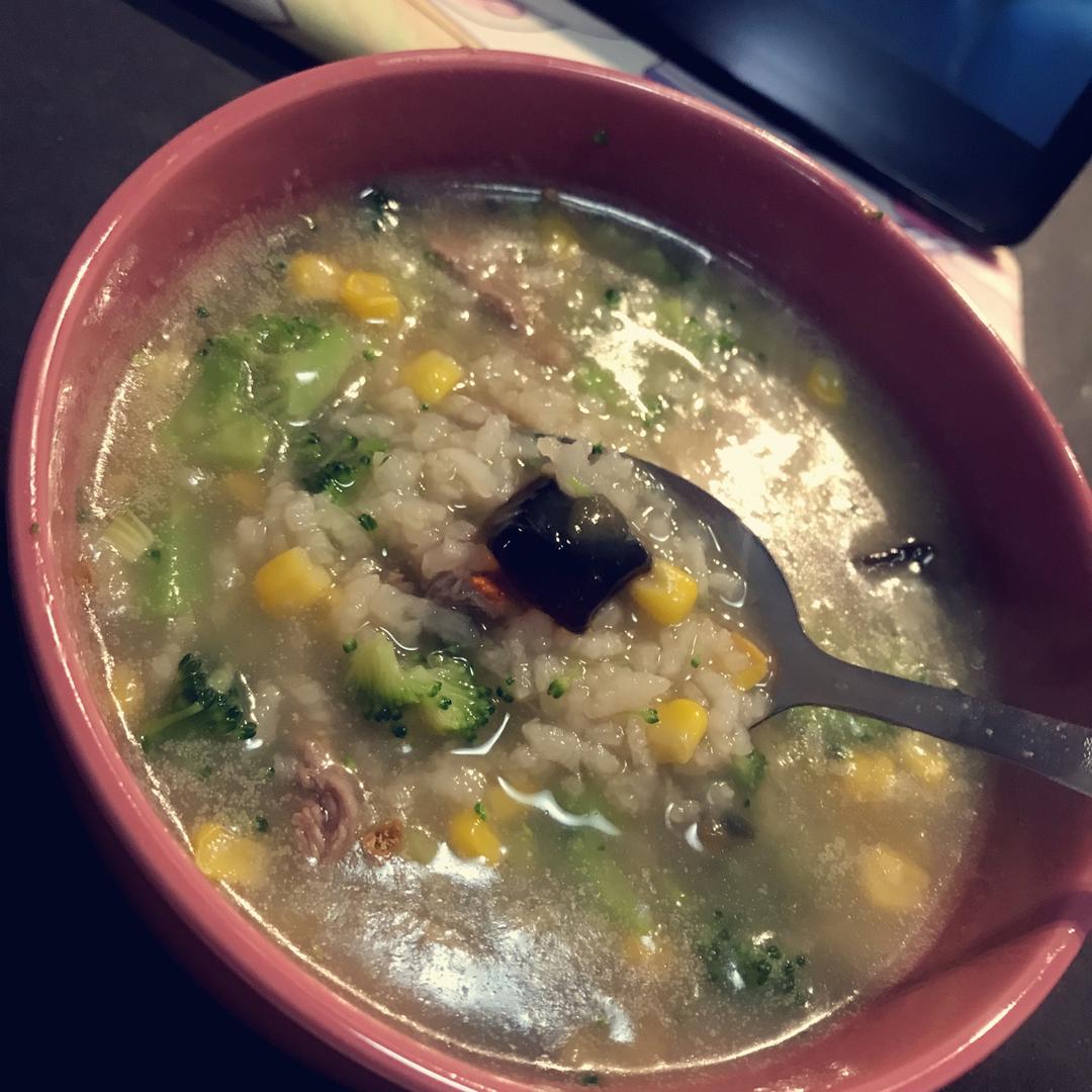 牛肉粥（高中生营养餐）