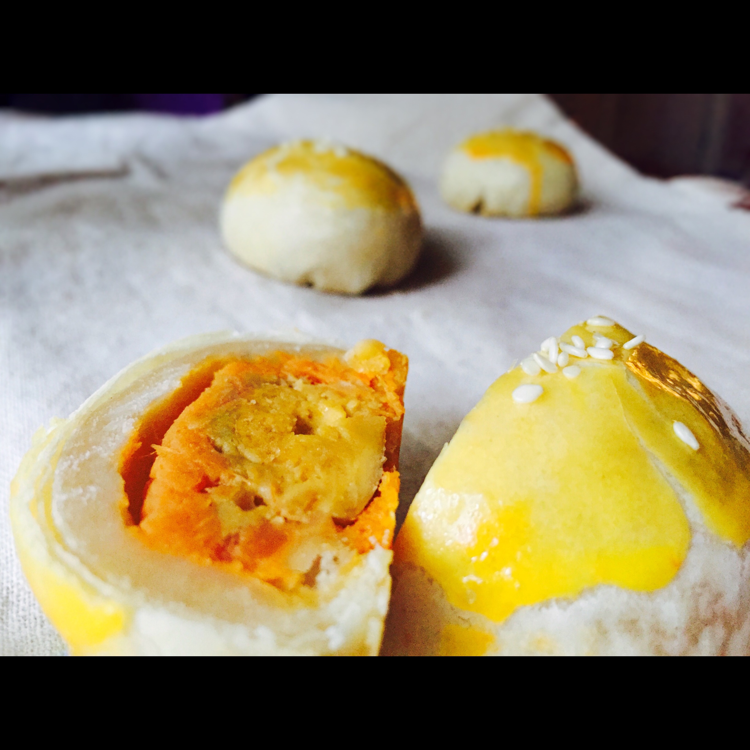 最喜欢的蛋黄酥方子（常用比例换算）