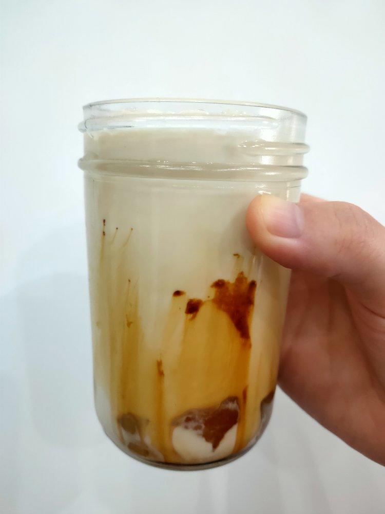 懒人版红糖脏脏芋圆鲜奶