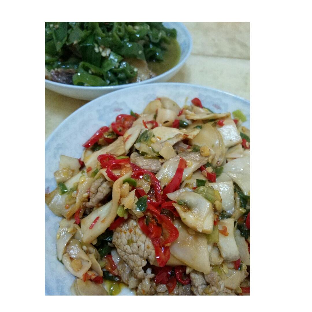 干锅杏鲍菇