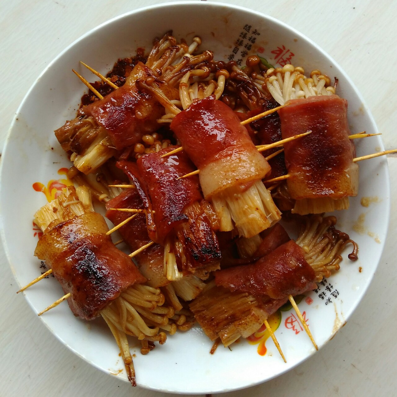 金针菇培根卷（韩食）