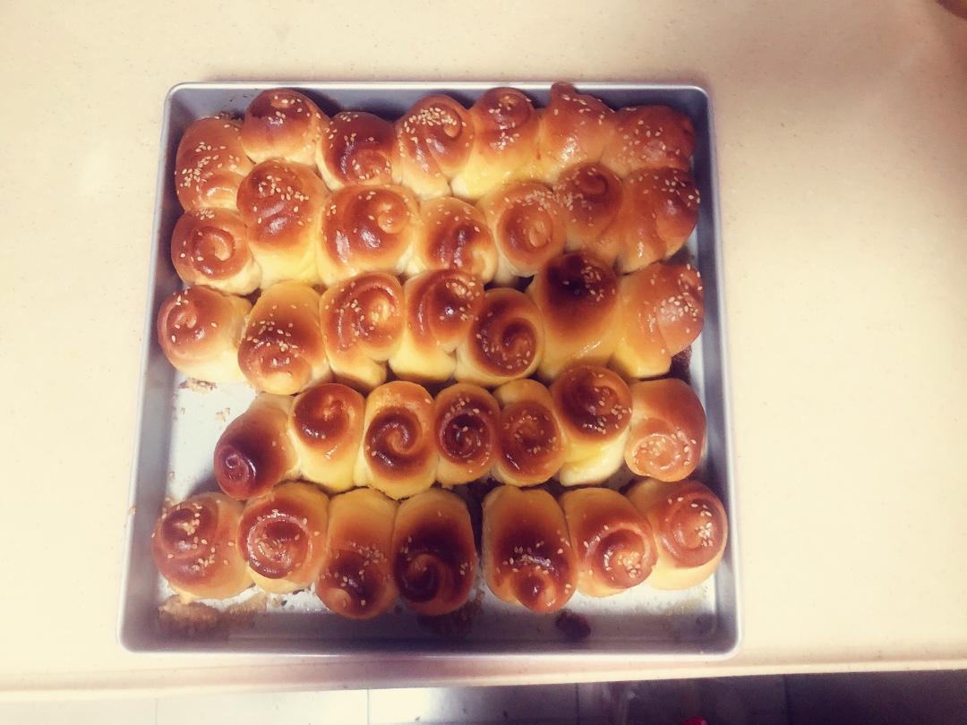 蜂蜜脆底小面包