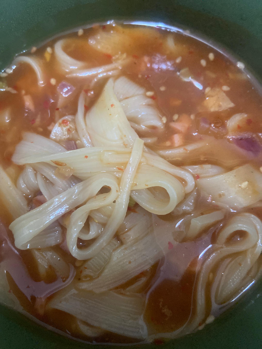 烤冷面的面的另一种吃法:水煮板面