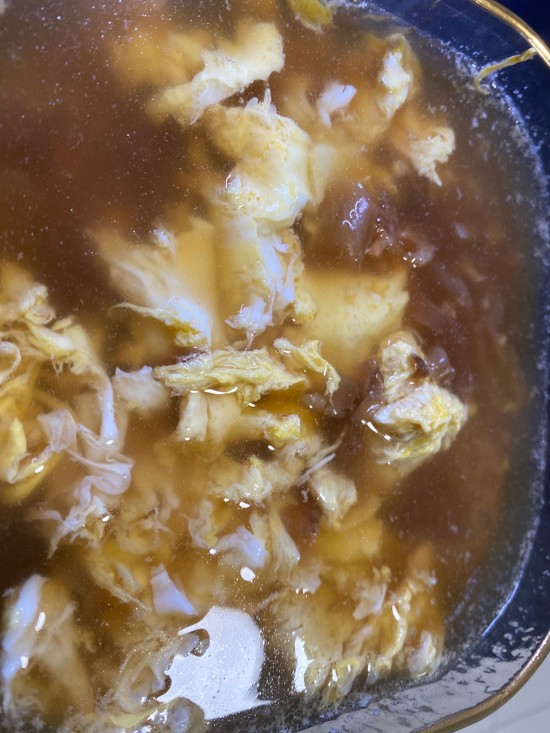 牛蹄筋蛋汤的做法