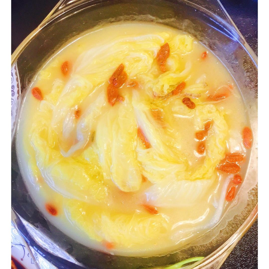 雅典娜-31做的上汤奶白菜