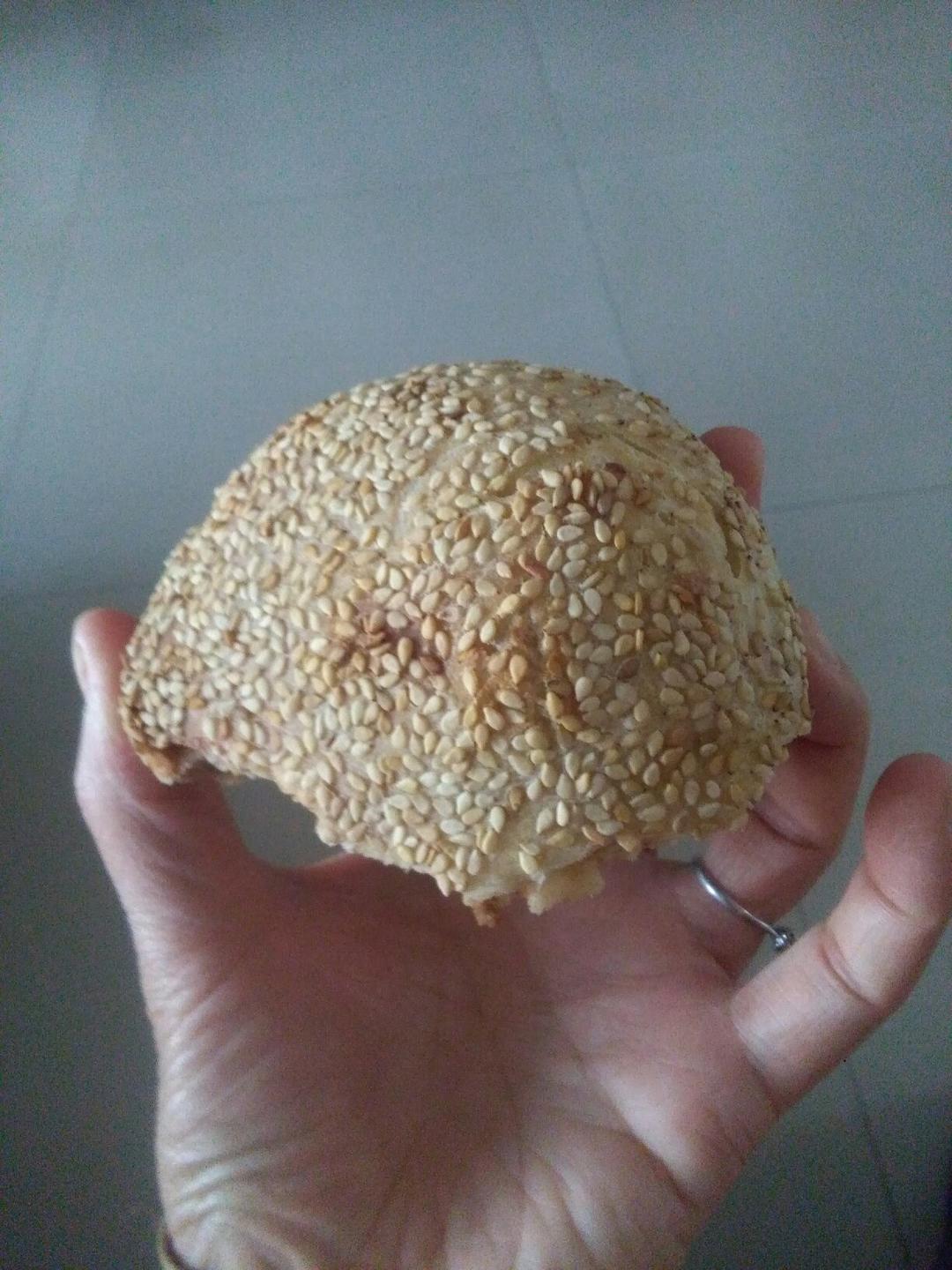 堂妈教你做麻酱烧饼