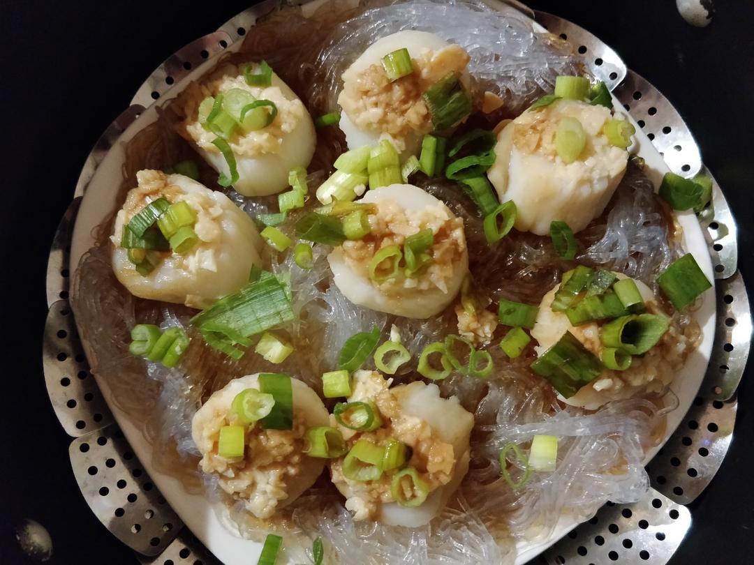 蒜蓉粉丝蒸扇贝