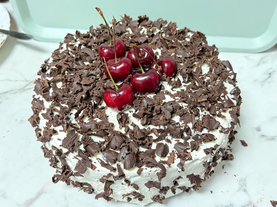 不甜腻的黑森林蛋糕