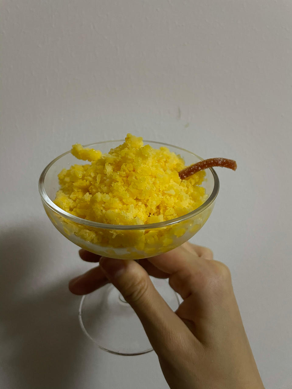 无刨冰机版芒果绵绵冰