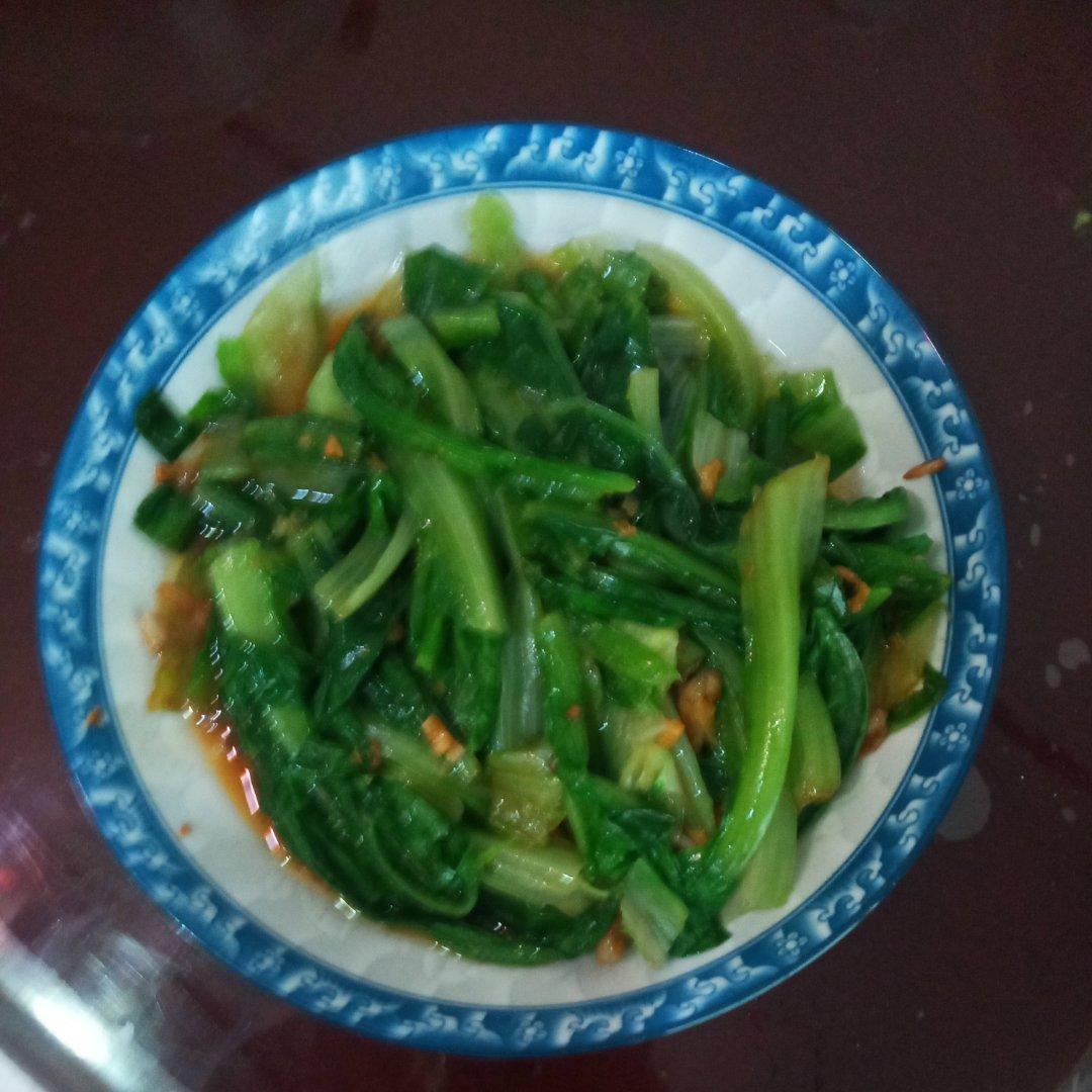 最爱广东做法的炒油麦菜，清爽又入味，喷香