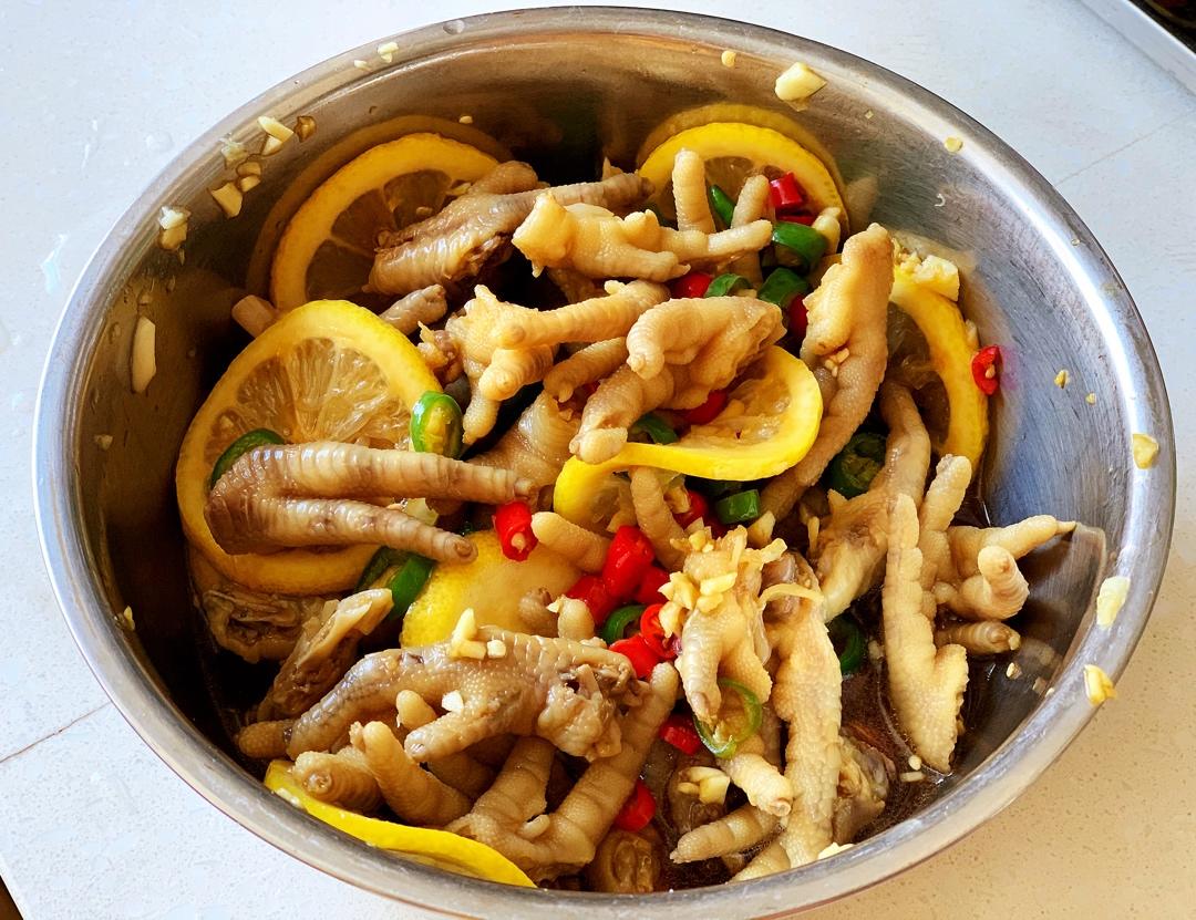 柠檬酸辣鸡爪