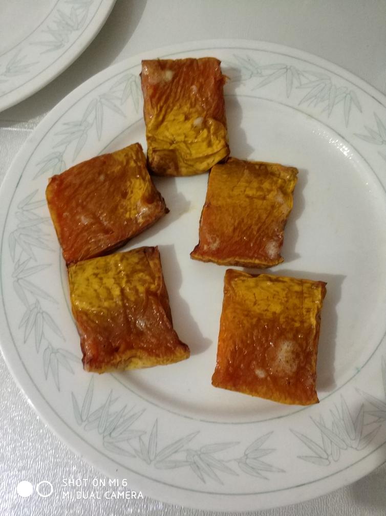 飞利浦空气炸锅 烤南瓜