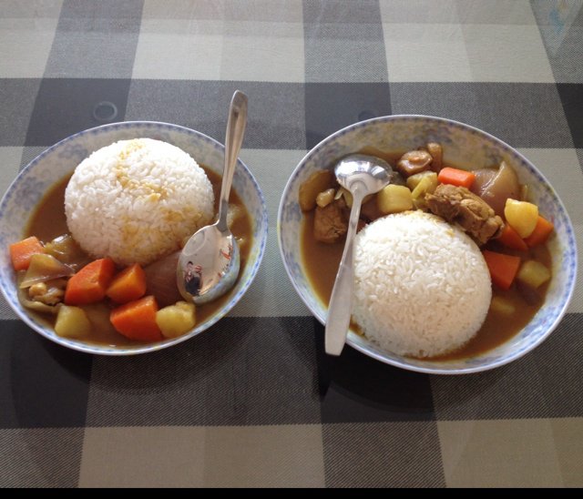 咖喱鸡肉饭