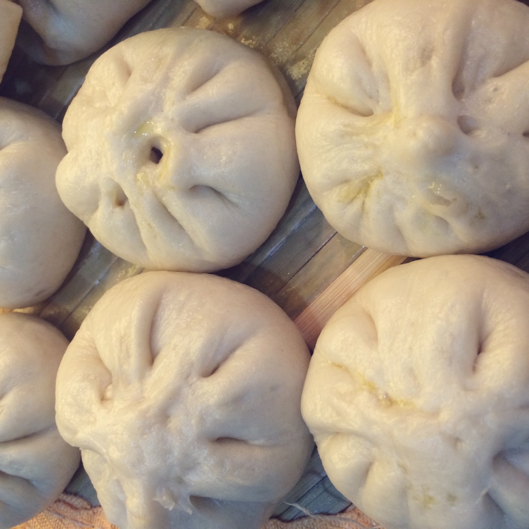 详解发面技巧并附馒头花卷包子（梅干菜肉馅/素馅）做法