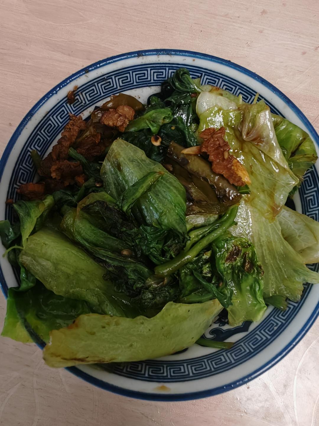 上班族的快手简单晚餐——蚝油生菜