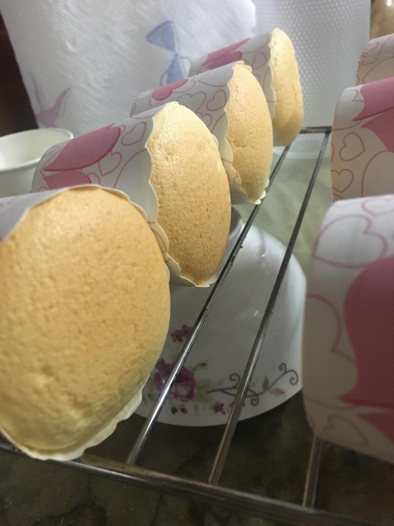 纸杯蛋糕--不开裂、不塌陷