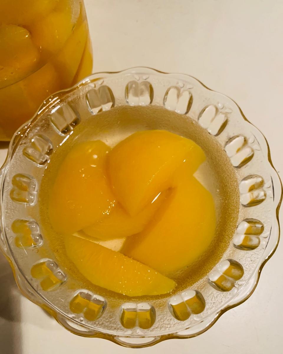 黄桃罐头