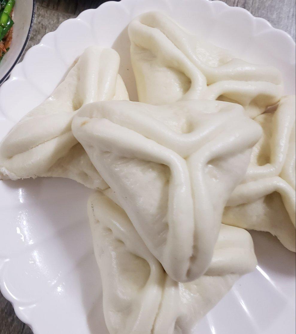 经典的红糖三角包（一次发酵法）