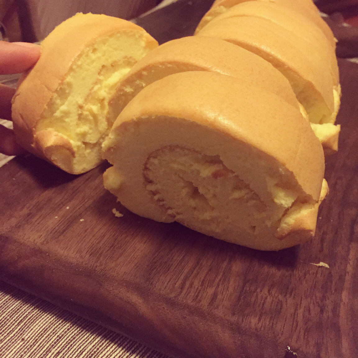 原味蛋糕卷