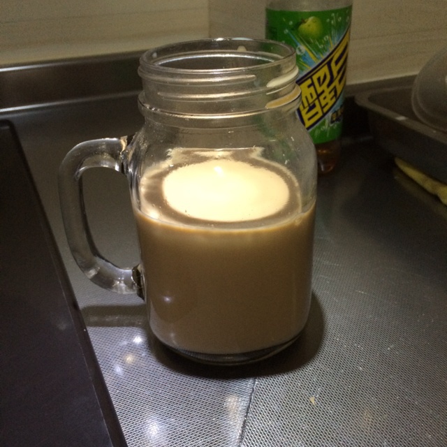 手煮奶茶