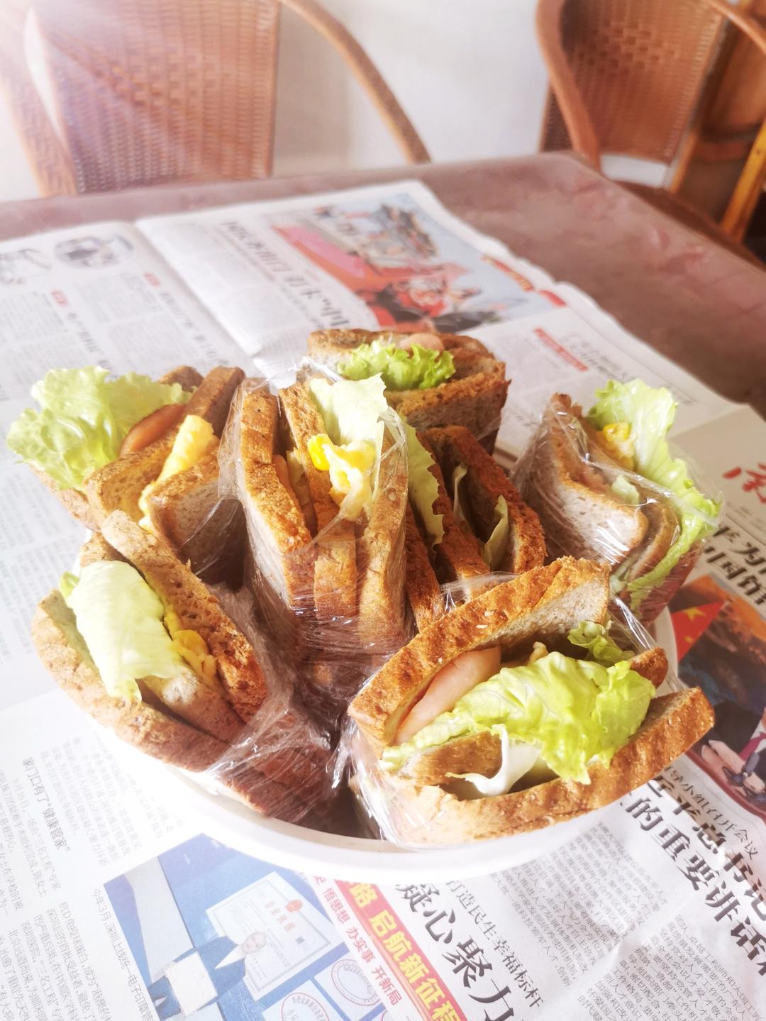 快手早餐三明治🥪