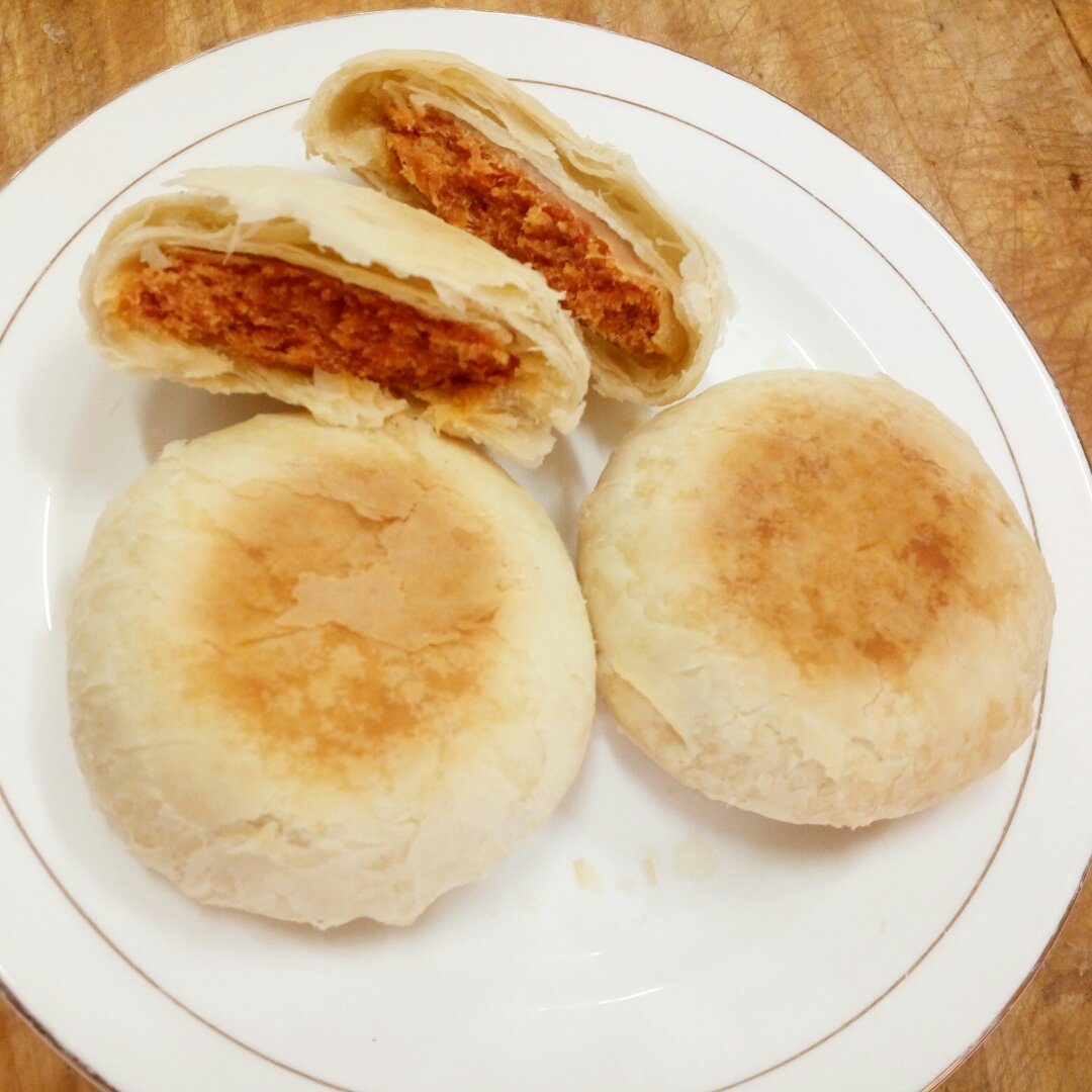 金丝肉松饼