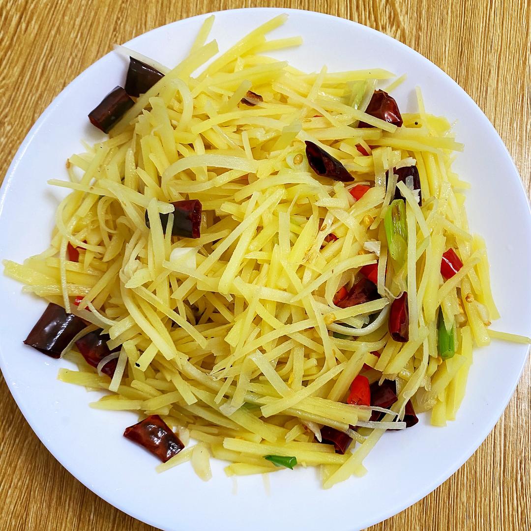 土豆丝——家常爆炒口味
