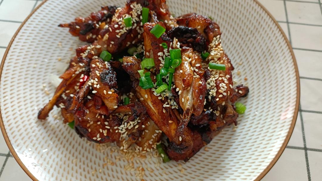 🉑️太香了‼️蒜香鸡翅🐔后悔做少了😋不够吃