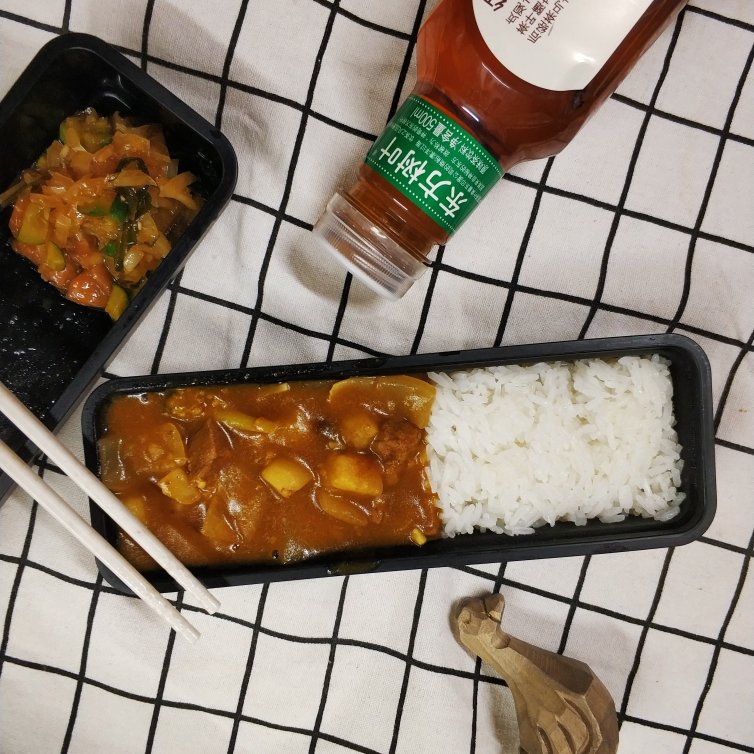 日本妹子教的日式咖喱牛肉饭