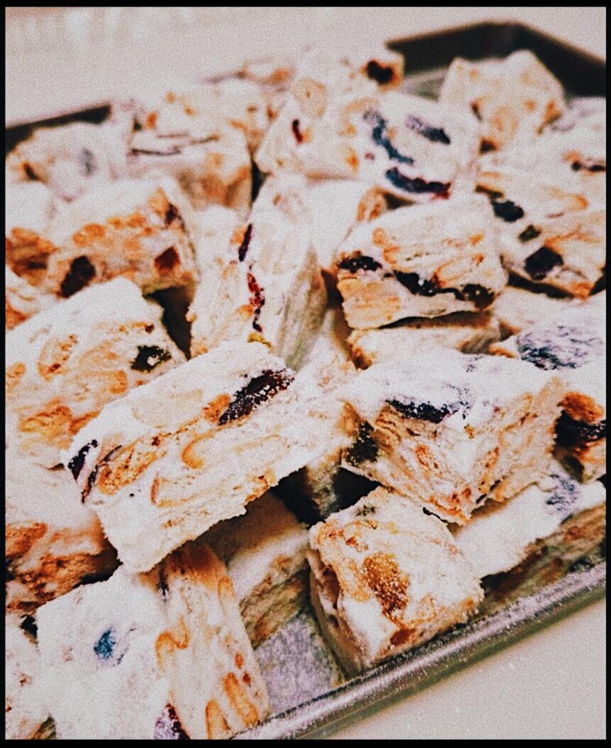 雪花酥  不甜版