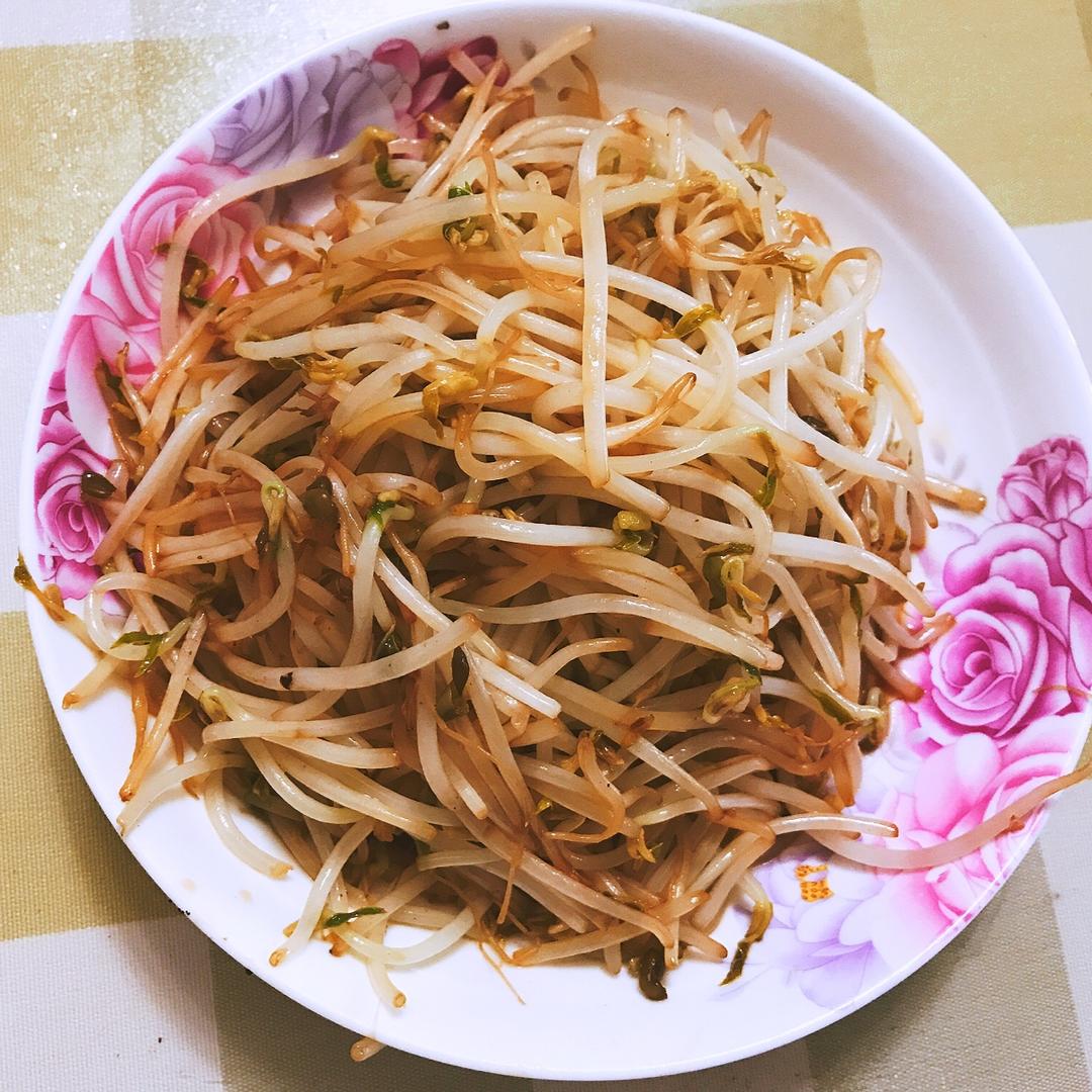 素炒豆芽（东北版）