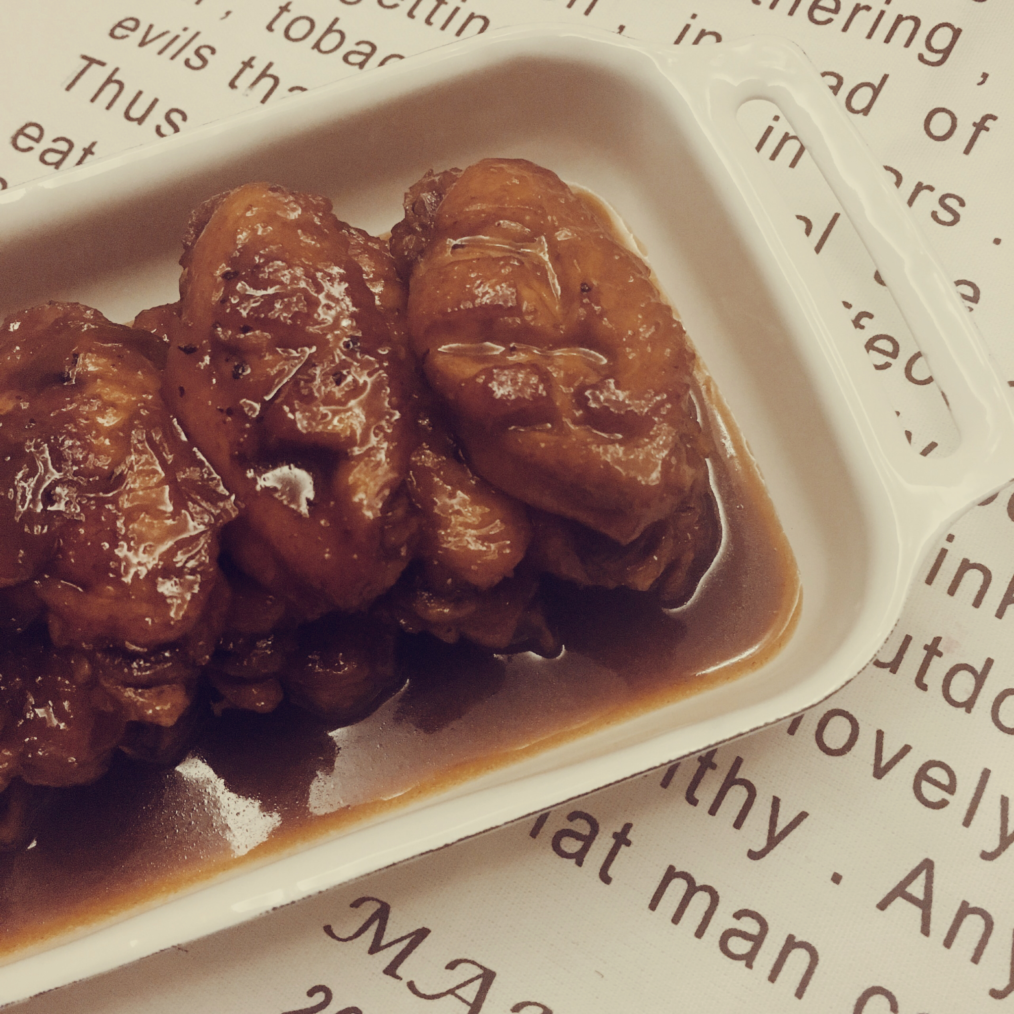 蜜汁鸡翅