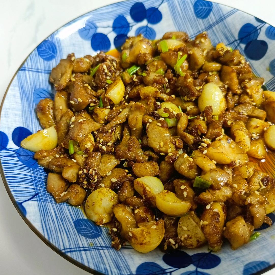 孜然蒜香鸡胸肉