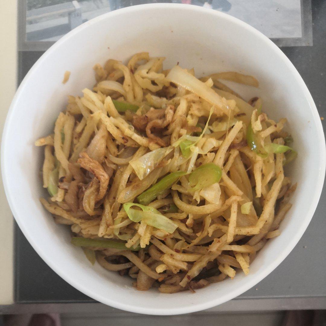 陕西私房炒饼[内附饼丝做法]