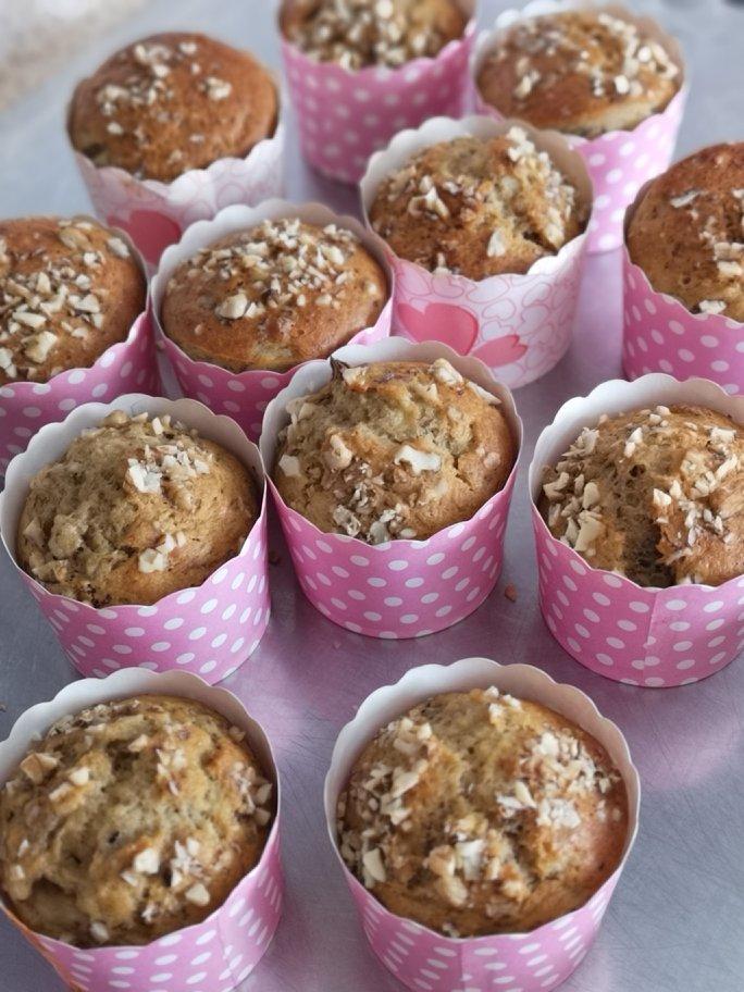 香蕉核桃蛋糕（低油少糖健康版）