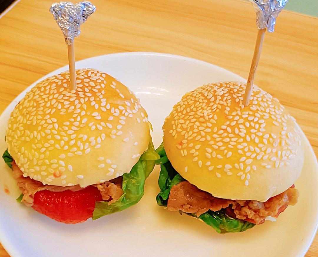 超级无敌简单的汉堡坯