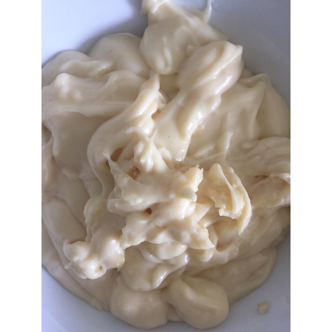 爱心奶黄馅（炒出来的奶黄馅）